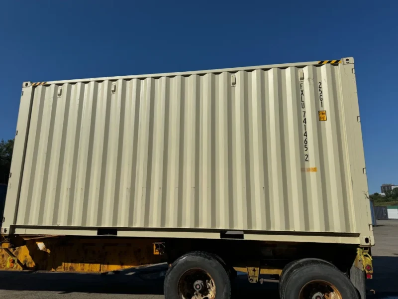 20FT High Cube Double Door One-Trip Shipping Container - Image 3