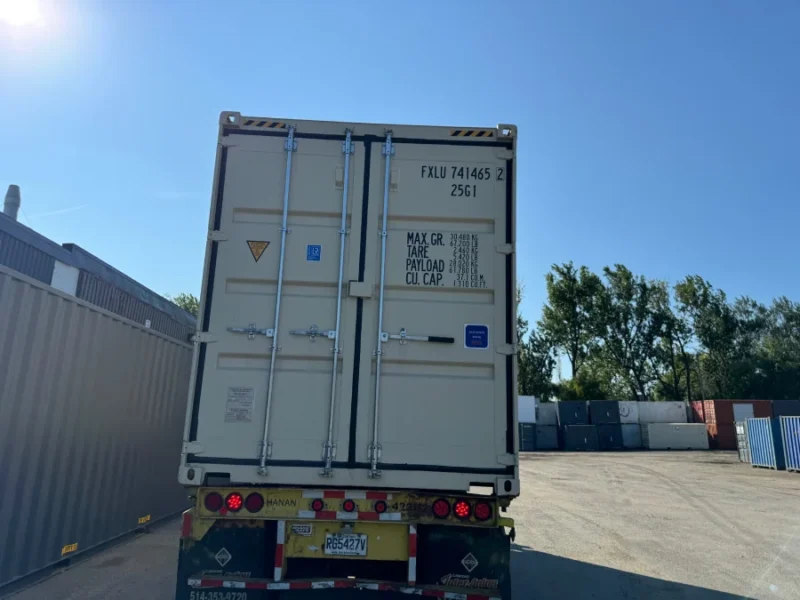 20FT High Cube Double Door One-Trip Shipping Container - Image 2