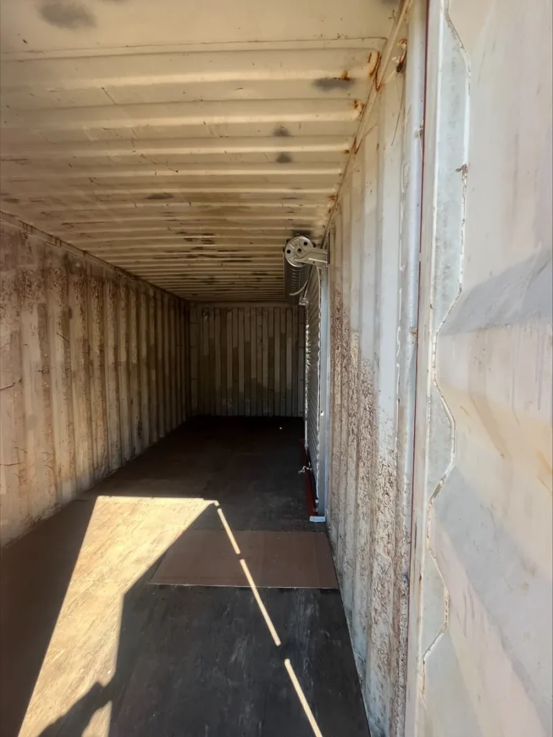 20FT Used Shipping Container with Roll-Up Door - Image 7