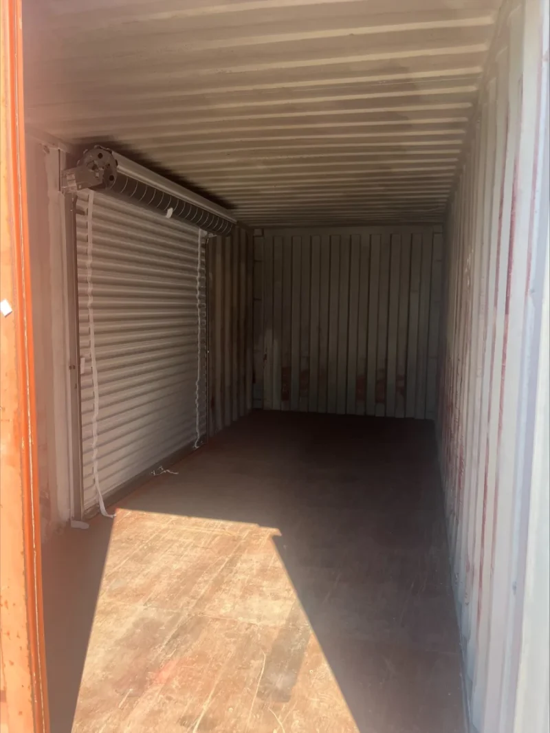 20FT Used Shipping Container with Roll-Up Door - Image 8