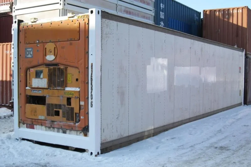 40FT High Cube Used Insulated Shipping Container - Image 3