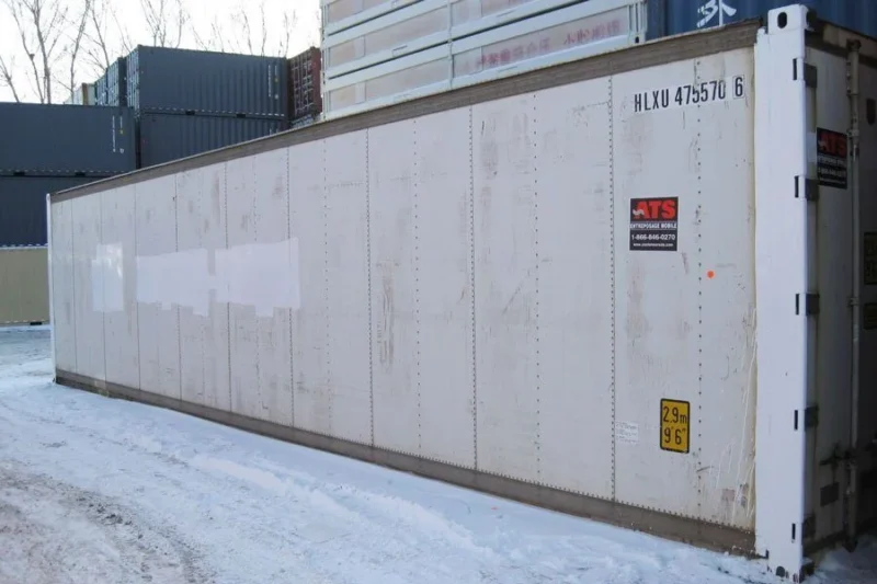 40FT High Cube Used Insulated Shipping Container - Image 2