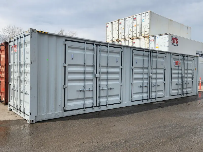 40FT New High Cube Side Opening Shipping Container (Triple Side Access)