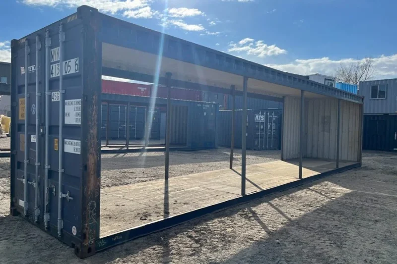 40FT High Cube Used Container with Side Openings - Image 2